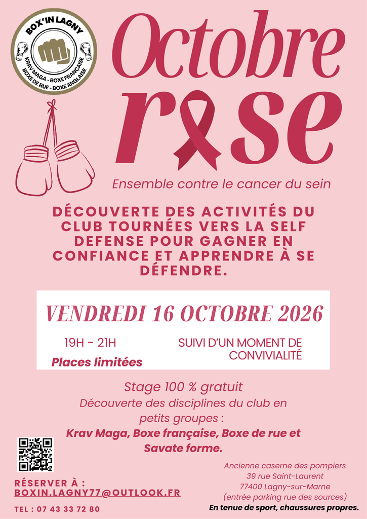 Affiche Octobre Rose 2026